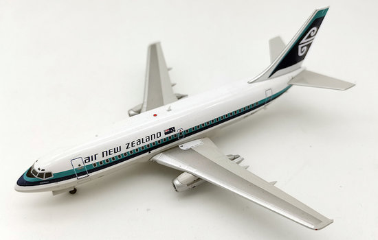 Boeing 737-200 Air New Zealand with stand